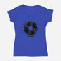 Break the Record-womens v-neck tee-jun087
