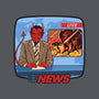 Breaking News-none glossy sticker-Steven Rhodes