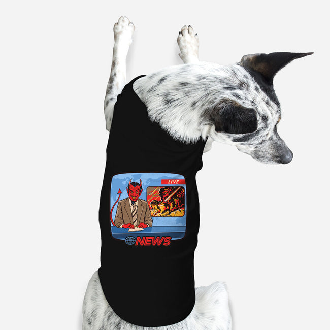 Breaking News-dog basic pet tank-Steven Rhodes