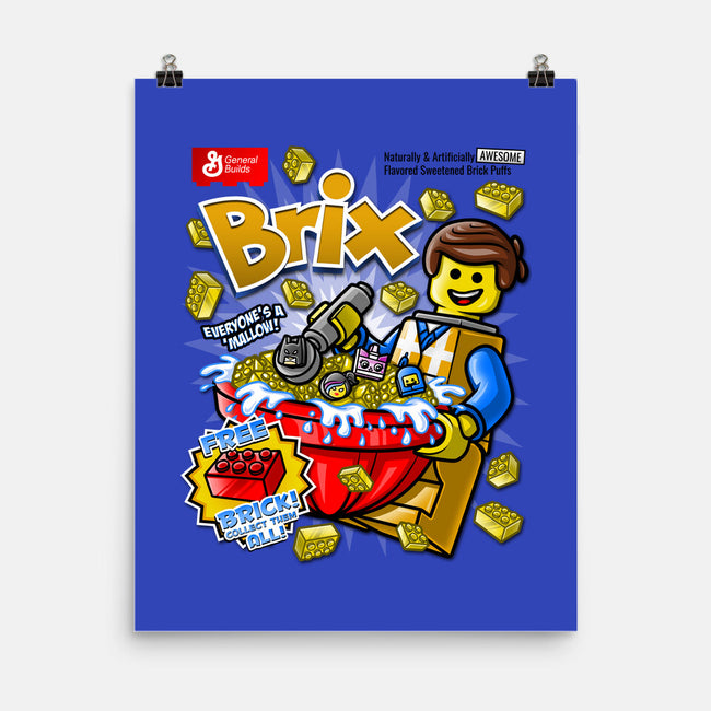 Brix Cereal-none matte poster-Punksthetic