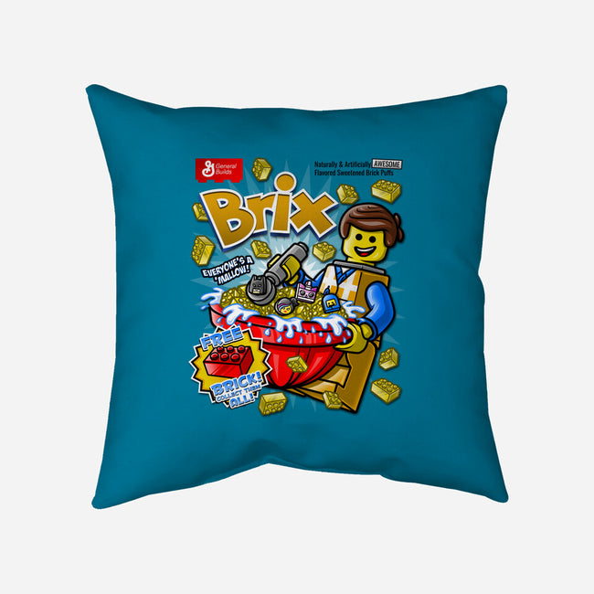 Brix Cereal-none removable cover w insert throw pillow-Punksthetic