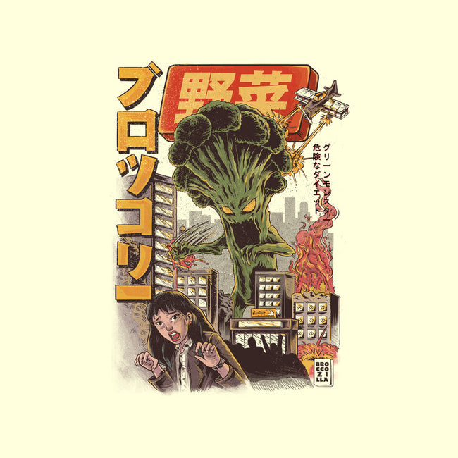 Broccozilla-womens basic tee-ilustrata