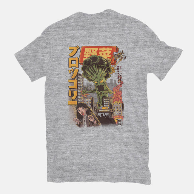 Broccozilla-mens long sleeved tee-ilustrata