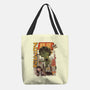Broccozilla-none basic tote-ilustrata