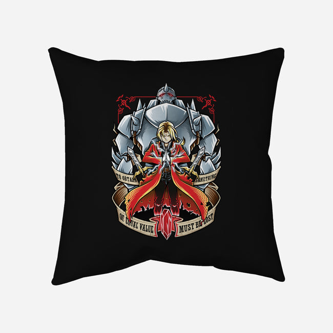 Brotherhood-none removable cover w insert throw pillow-TrulyEpic