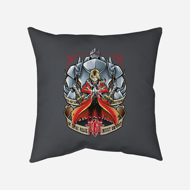 Brotherhood-none removable cover w insert throw pillow-TrulyEpic