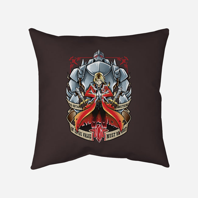 Brotherhood-none removable cover w insert throw pillow-TrulyEpic