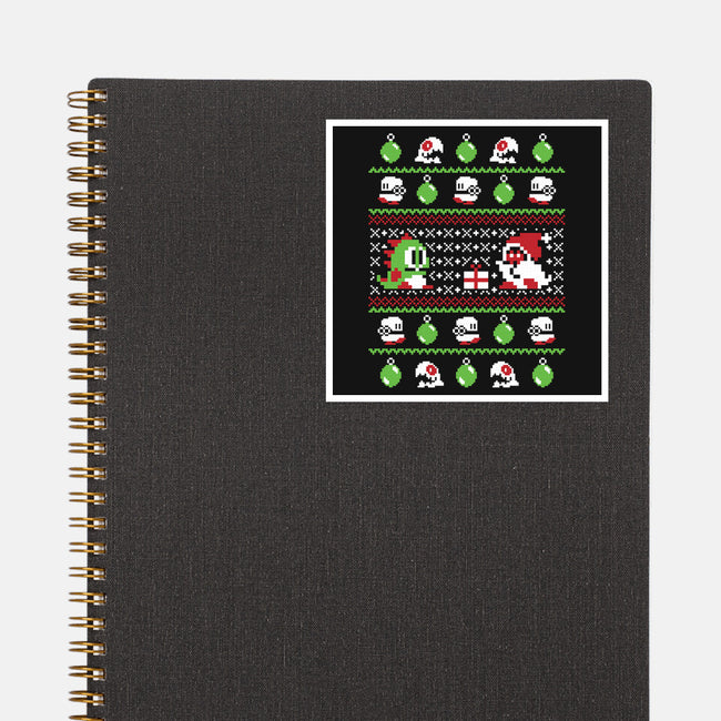 Bubble Bauble-none glossy sticker-Retro Review