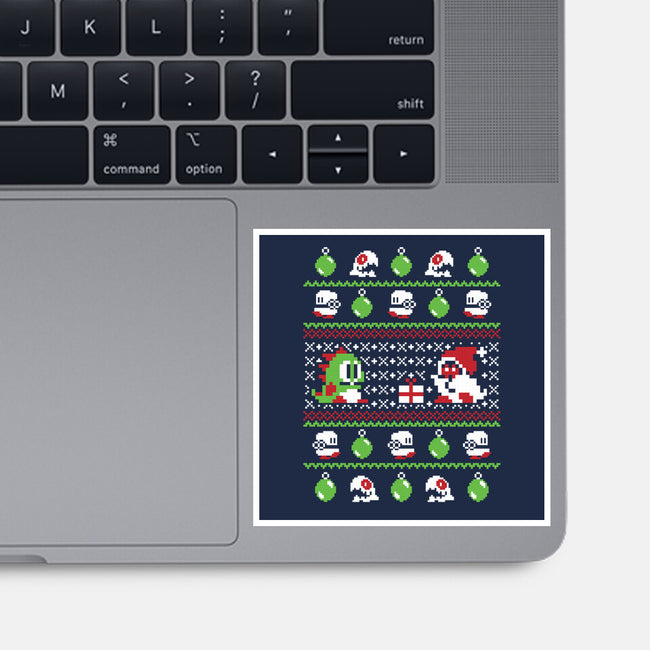 Bubble Bauble-none glossy sticker-Retro Review