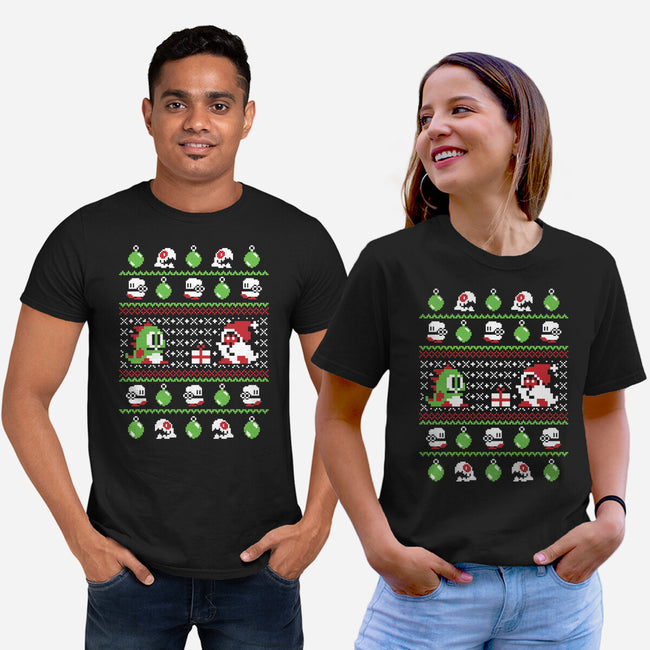 Bubble Bauble-unisex basic tee-Retro Review
