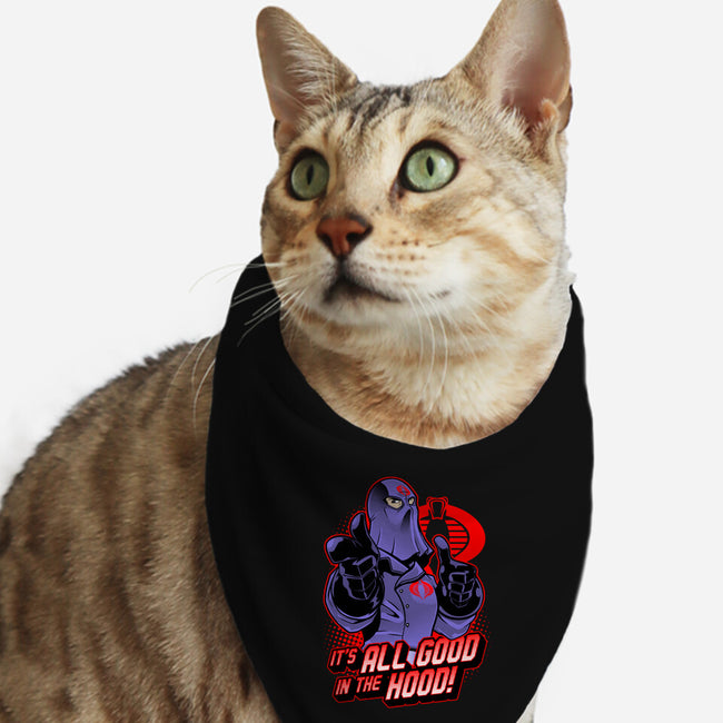 Buddy Cobra-cat bandana pet collar-ClayGrahamArt