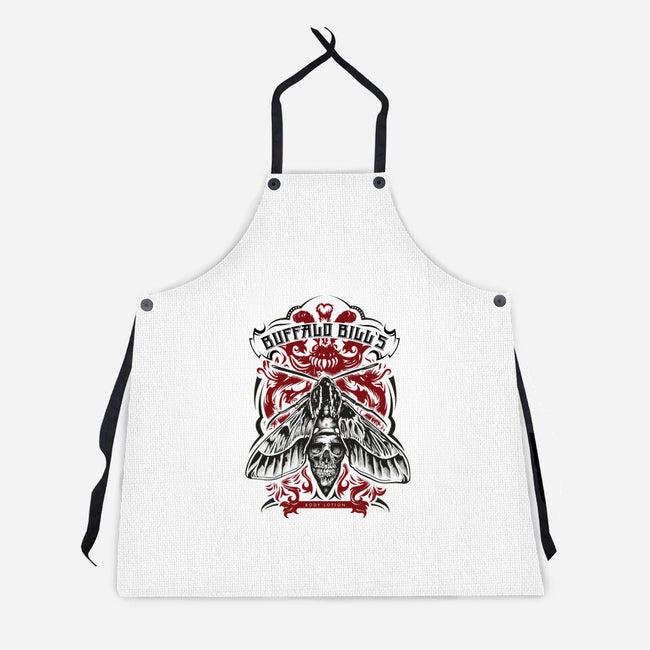 Buffalo Bill's Body Lotion-unisex kitchen apron-brianyap