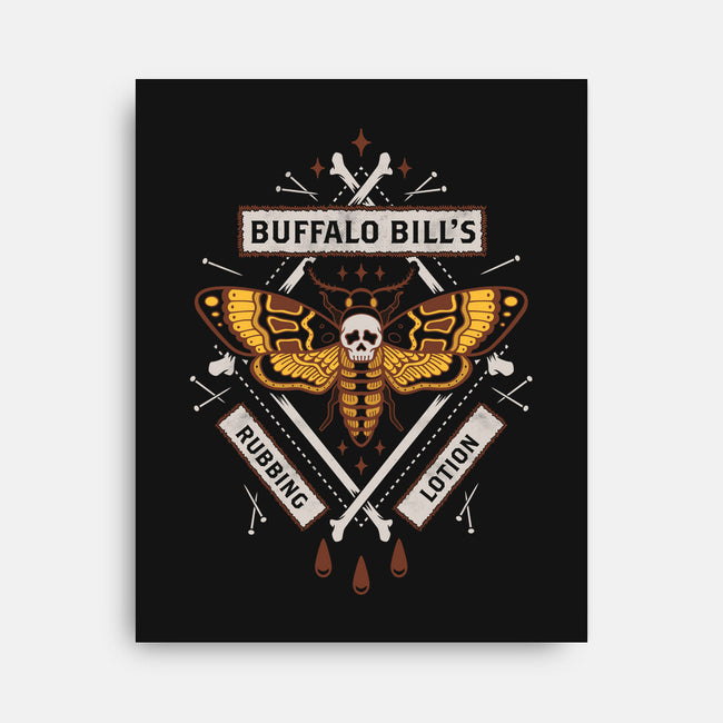 Buffalo Bill's Rubbing Lotion-none stretched canvas-Nemons