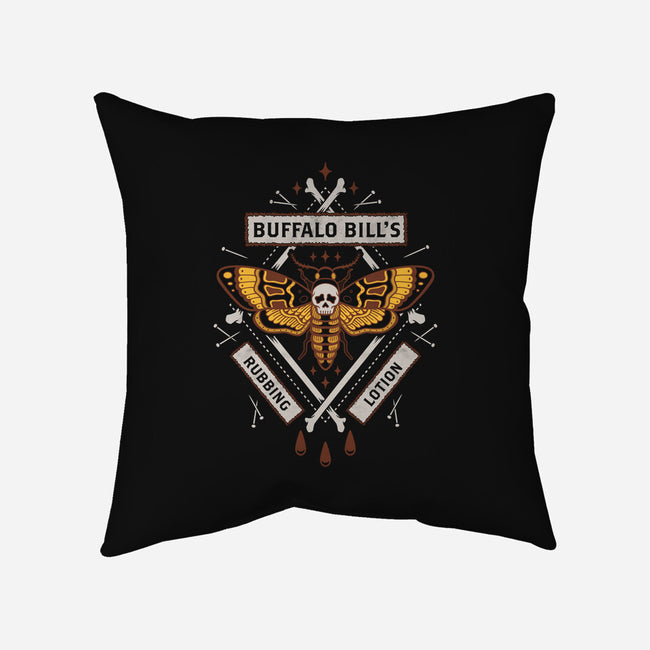 Buffalo Bill's Rubbing Lotion-none removable cover throw pillow-Nemons