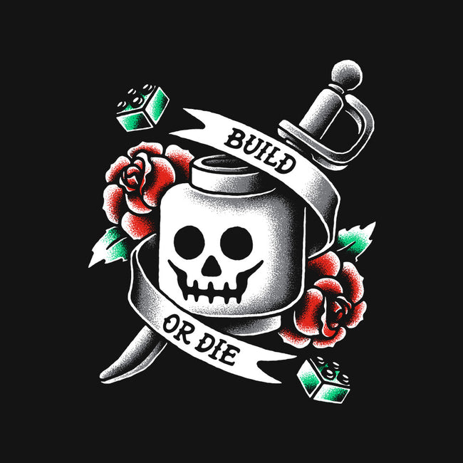 Build or Die-none removable cover w insert throw pillow-BWdesigns