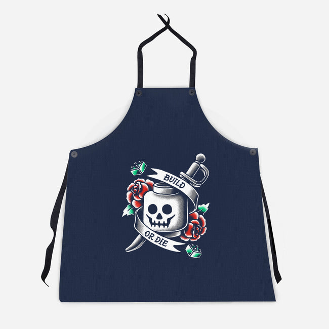 Build or Die-unisex kitchen apron-BWdesigns