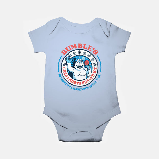 Bumble's Shaved Ice-baby basic onesie-Beware_1984