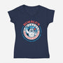 Bumble's Shaved Ice-womens v-neck tee-Beware_1984