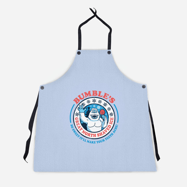 Bumble's Shaved Ice-unisex kitchen apron-Beware_1984
