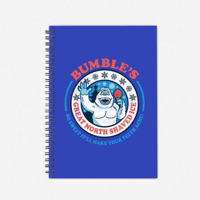 Bumble's Shaved Ice-none dot grid notebook-Beware_1984