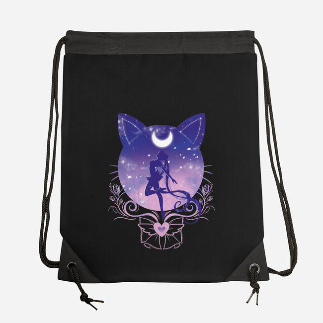 Bunny Child-none drawstring bag-daisyart-lab