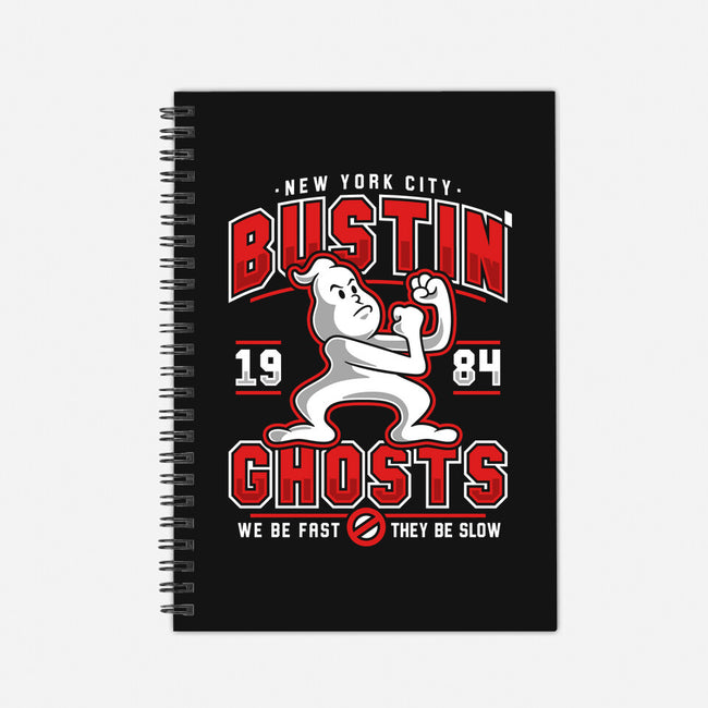 Bustin' Ghosts-none dot grid notebook-adho1982