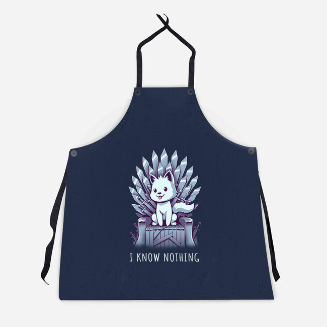 But I know Who's A Good Boy-unisex kitchen apron-yumie
