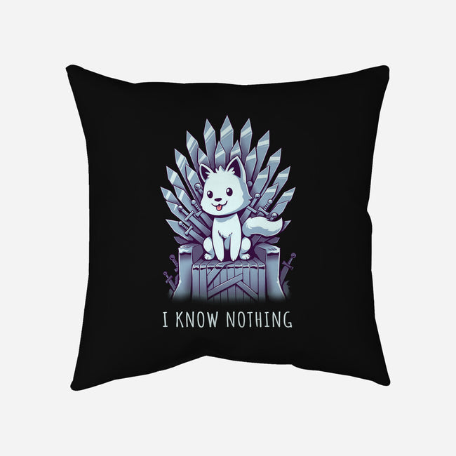 But I know Who's A Good Boy-none removable cover throw pillow-yumie