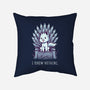 But I know Who's A Good Boy-none removable cover throw pillow-yumie