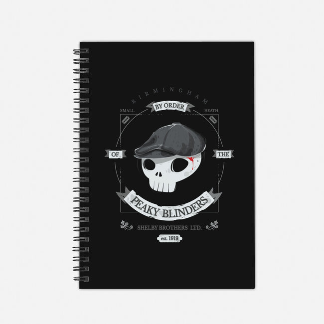 By Order of the Peaky Blinders-none dot grid notebook-ricolaa