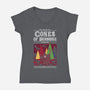 A Brand New Gaming Experience-womens v-neck tee-Beware_1984