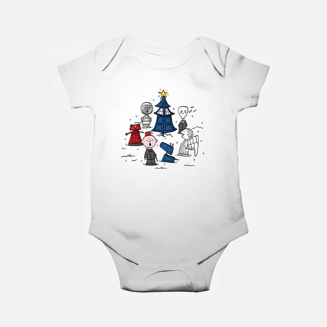 A Charlie Who Christmas-baby basic onesie-Fishbiscuit