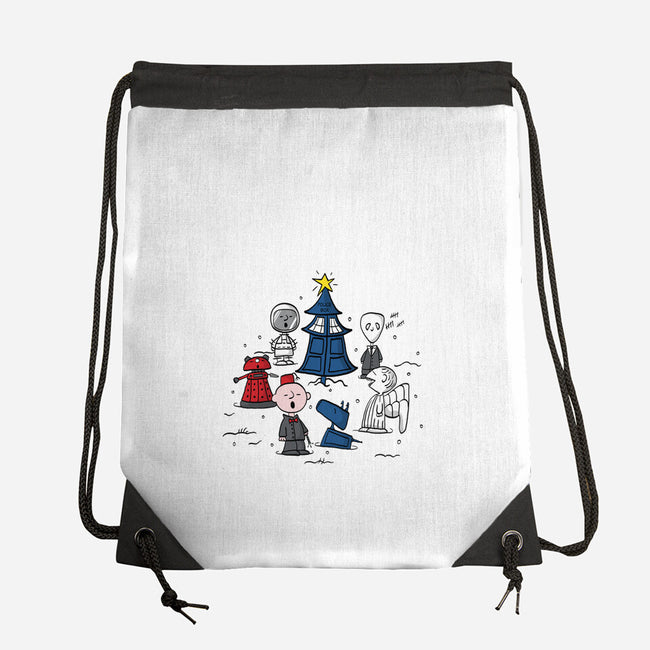 A Charlie Who Christmas-none drawstring bag-Fishbiscuit