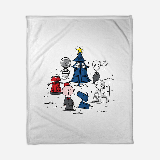 A Charlie Who Christmas-none fleece blanket-Fishbiscuit