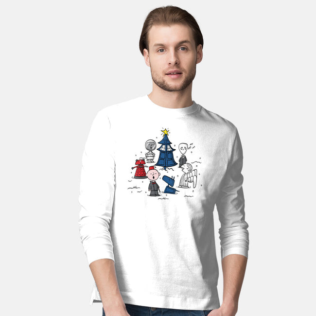 A Charlie Who Christmas-mens long sleeved tee-Fishbiscuit