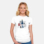 A Charlie Who Christmas-womens fitted tee-Fishbiscuit