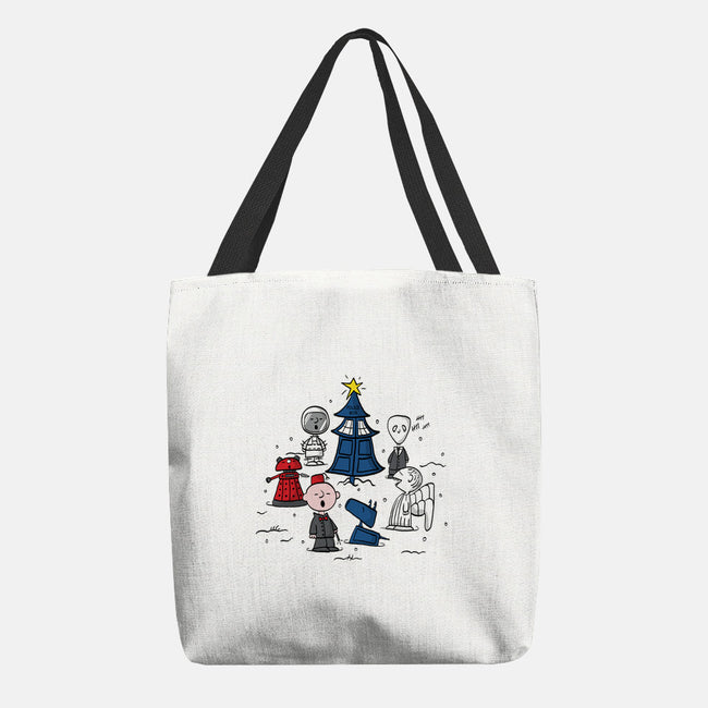 A Charlie Who Christmas-none basic tote-Fishbiscuit