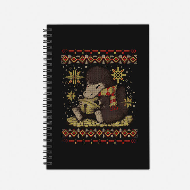 A Christmas Thief-none dot grid notebook-xMorfina