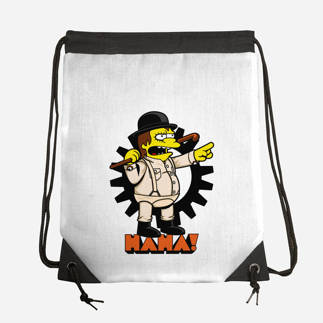 A Clockwork Bully-none drawstring bag-Boggs Nicolas