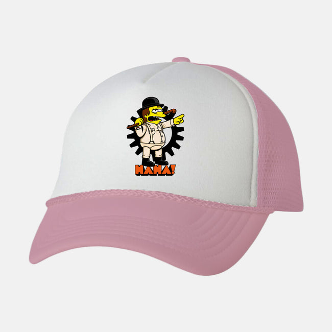 A Clockwork Bully-unisex trucker hat-Boggs Nicolas
