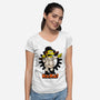 A Clockwork Bully-womens v-neck tee-Boggs Nicolas
