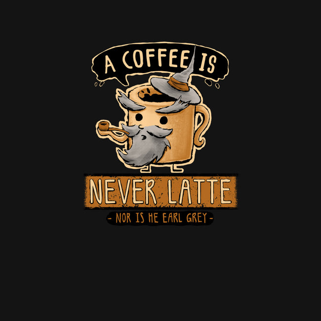 A Coffee is Never Latte-youth crew neck sweatshirt-Hootbrush