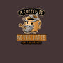 A Coffee is Never Latte-youth crew neck sweatshirt-Hootbrush