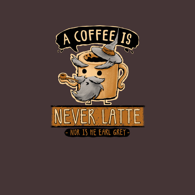 A Coffee is Never Latte-womens off shoulder sweatshirt-Hootbrush
