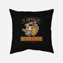 A Coffee is Never Latte-none non-removable cover w insert throw pillow-Hootbrush