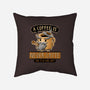 A Coffee is Never Latte-none non-removable cover w insert throw pillow-Hootbrush