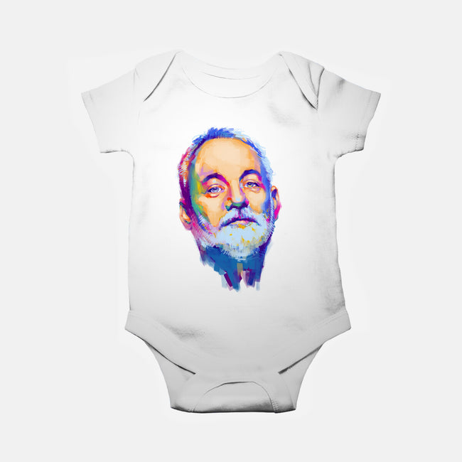 A Colorful Character-baby basic onesie-carbine