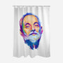 A Colorful Character-none polyester shower curtain-carbine
