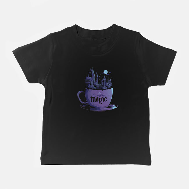A Cup of Magic-baby basic tee-eduely