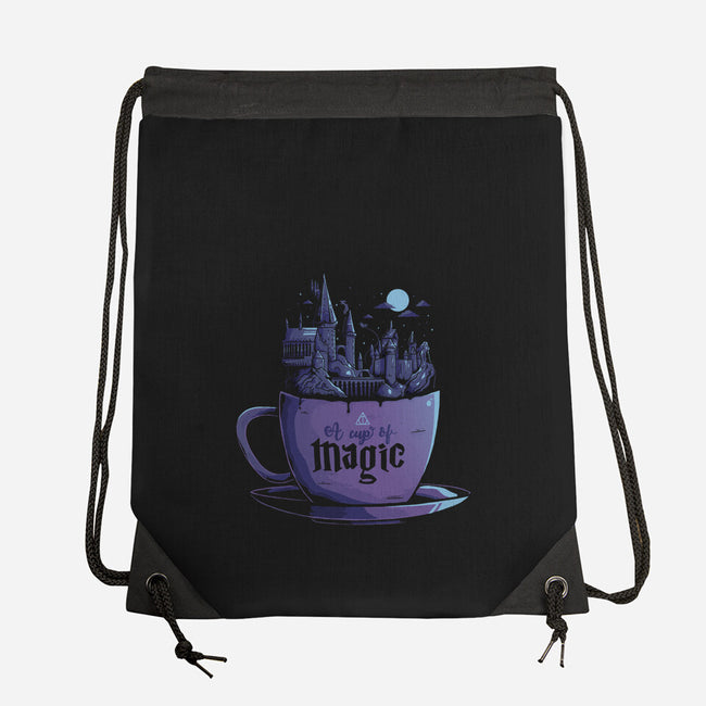 A Cup of Magic-none drawstring bag-eduely
